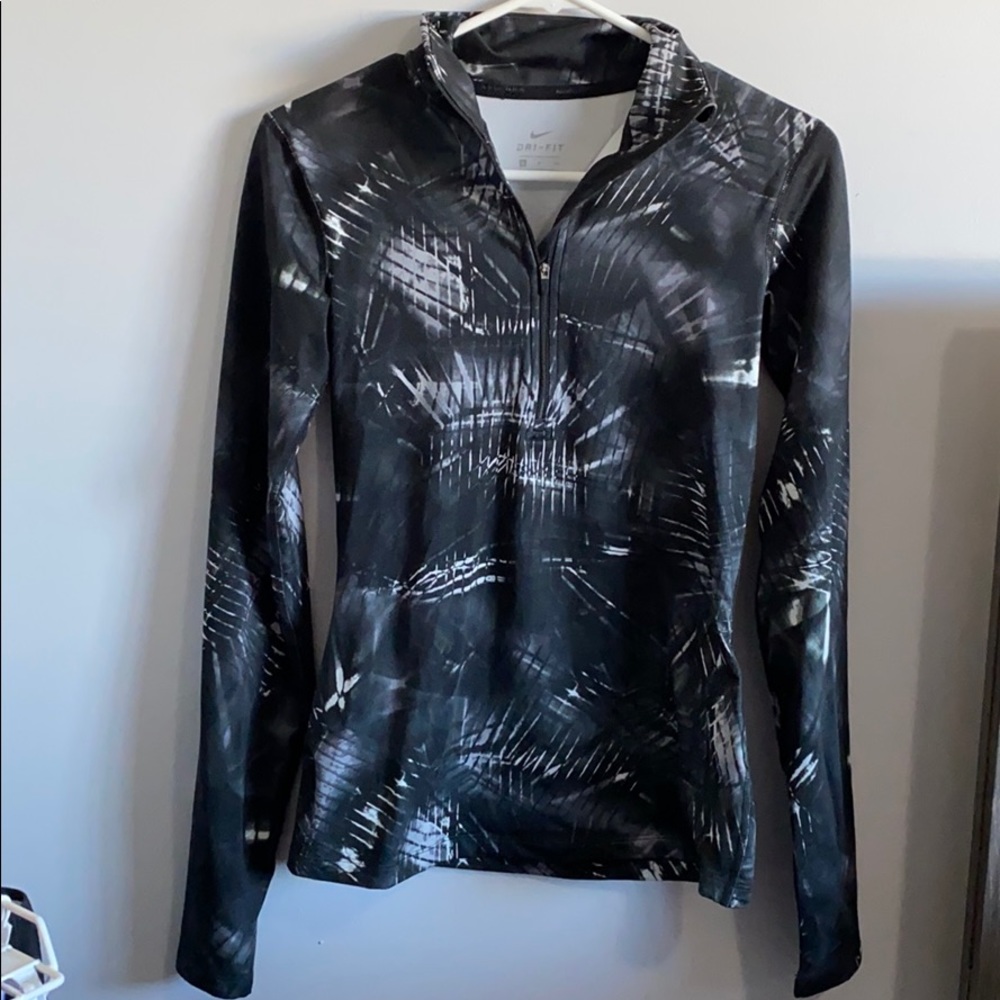 Nike pro dri-fit long sleeve with zipper